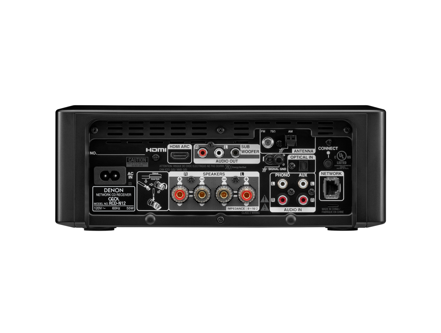 CEOL N-12, Black, dynamic